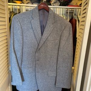 Men’s grey Ralph Lauren tweed jacket